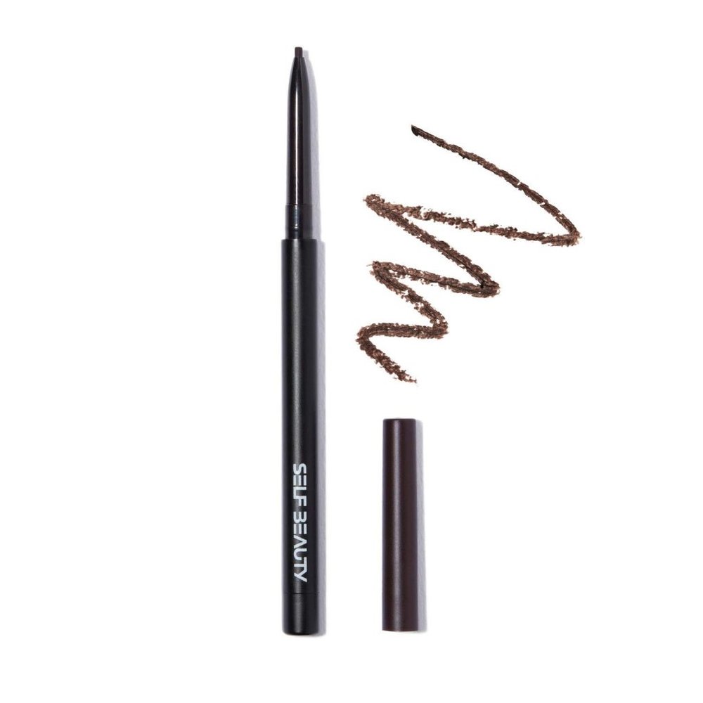 SELFBEAUTY Ultra Slim Waterproof Gel Eyeliner Pencil Brown 02 New in Box